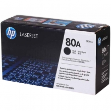 惠普(HP) CF280A 黑色硒鼓 80A（适用HP LaserJetPro 400 M401系列 和400 M425 MFP系列）