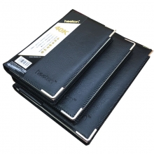 喜通（heeton）A16-346 商务仿皮笔记本/记事本/皮面本 16K（270*198mm）148页 黑色