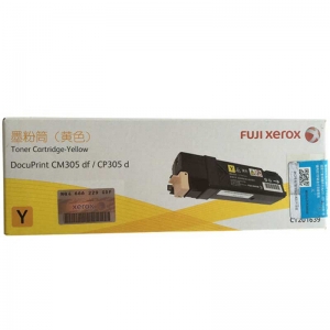 富士施乐（Fuji Xerox）CT201639 黄色墨粉筒（适用机型DocuPrint CP305d/CM305df，3000页）