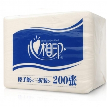 心相印 CS001 经典商务三折装擦手纸 200张*20包/箱