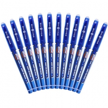 晨光（M&G）AKP61108 热可擦子弹头中性笔/签字笔/水笔（替芯3003）0.5mm 蓝色 12支/盒