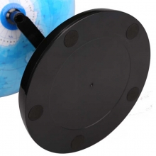 得力（deli）3035 旋转教学地球仪 塑料底座 带刻度 彩色 Ф32cm